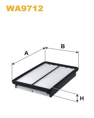 WIX FILTERS wa9712 -  Воздушный фильтр